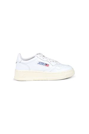 white leather sneakers AUTRY KIDS | A300KULKFF15WHTWHT